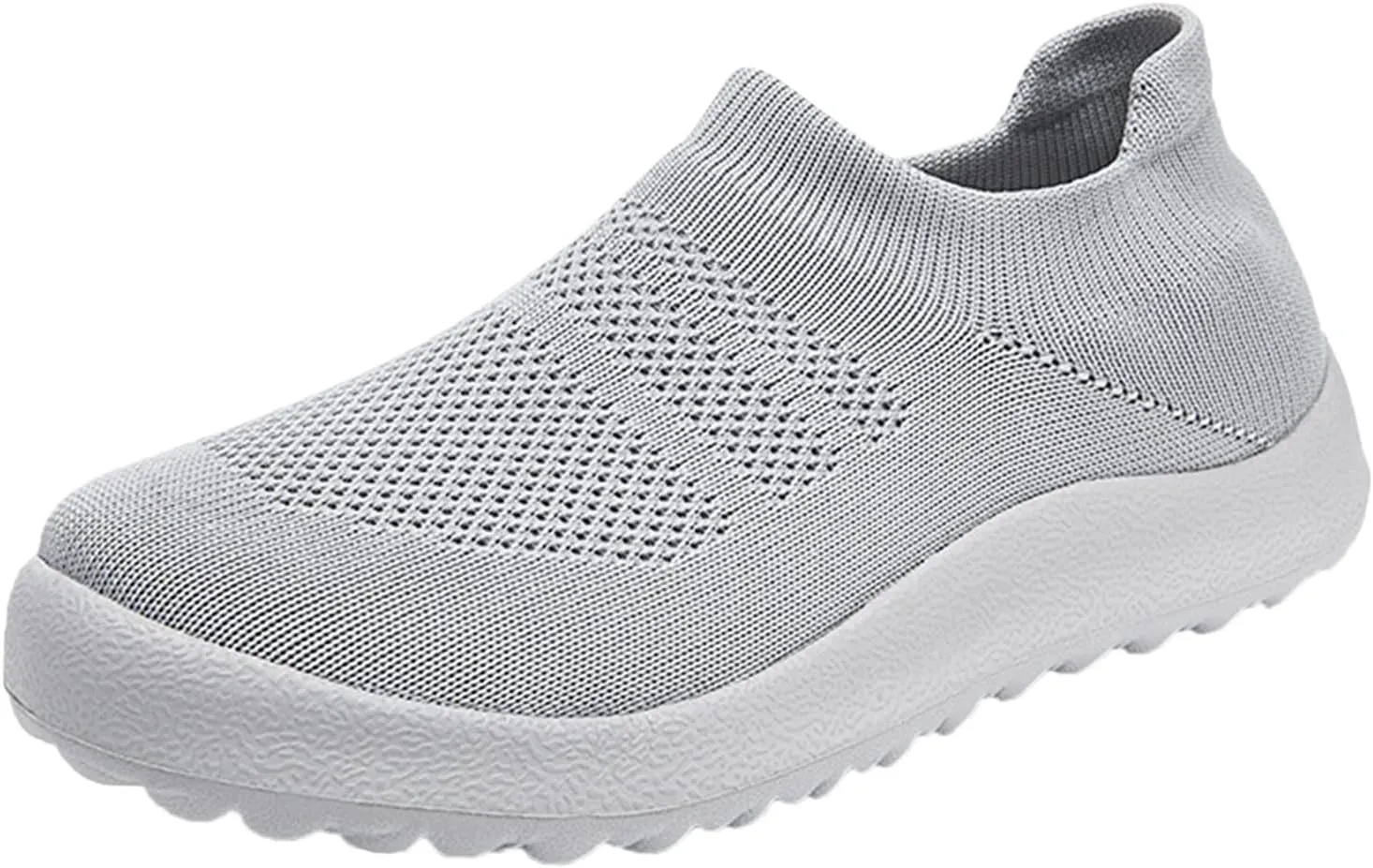 Women Slip On Trainers Running Walking Shoes Sports Sneakers Tennis Jogging Gym Workout Mesh Breathable