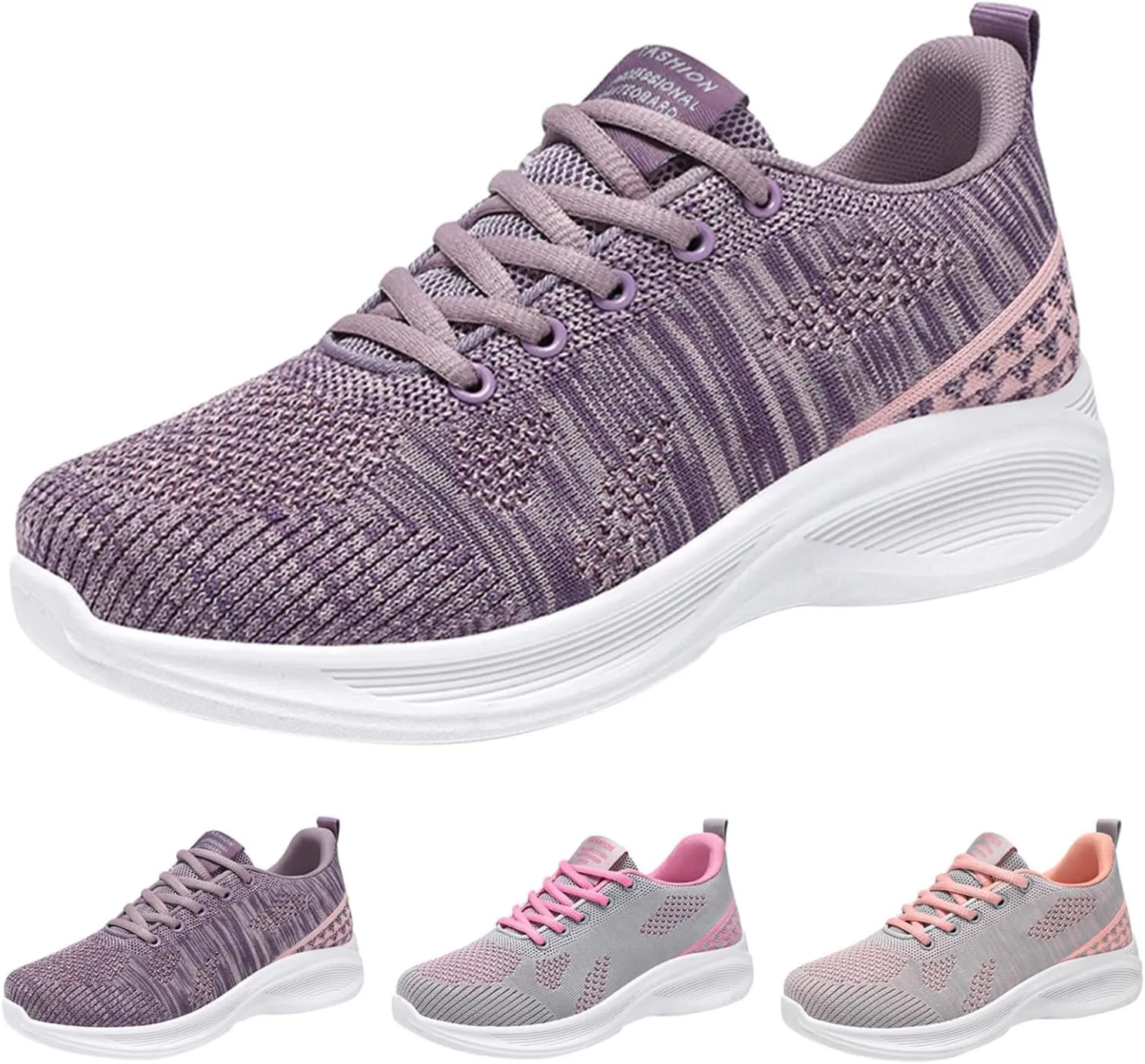 Women Trainers Running Sneakers Ladies Trainer Fitness Jogging Lace Up Casual Orthopedic Sports Breathable Sports Shoes