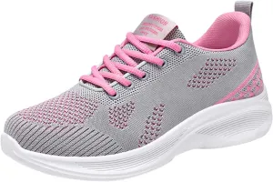 Women Trainers Running Sneakers Ladies Trainer Fitness Jogging Lace Up Casual Orthopedic Sports Breathable Sports Shoes