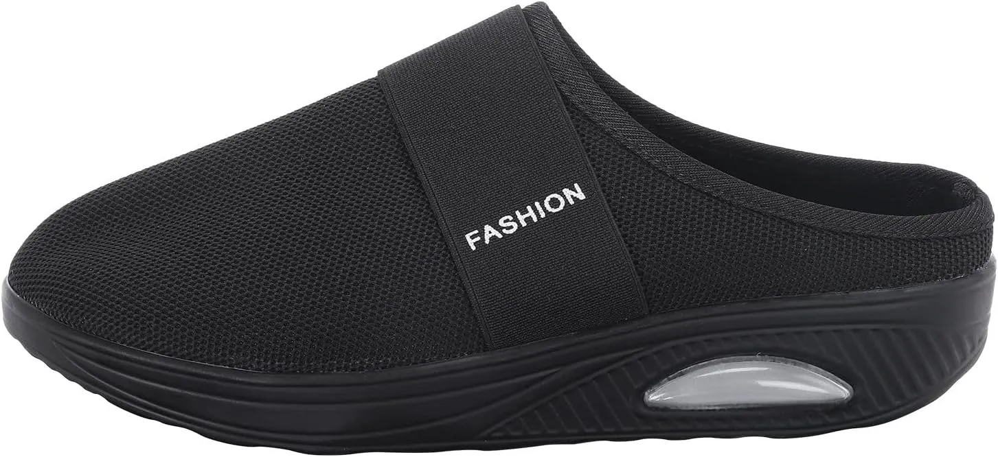 Women's Backless Slip on Mesh Sneakers Shoes Mens Casual Shoes Arch Support Women's Casual Shoes Women Shoes Sneakers White Tennis Shoe Trainers Shoe