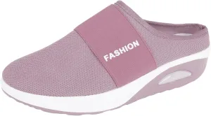 Women's Backless Slip on Mesh Sneakers Shoes Mens Dress Shoes Fashion Casual Slip On Shoes Women's Fashion Sneakers White Tennis Shoe Trainers Shoe