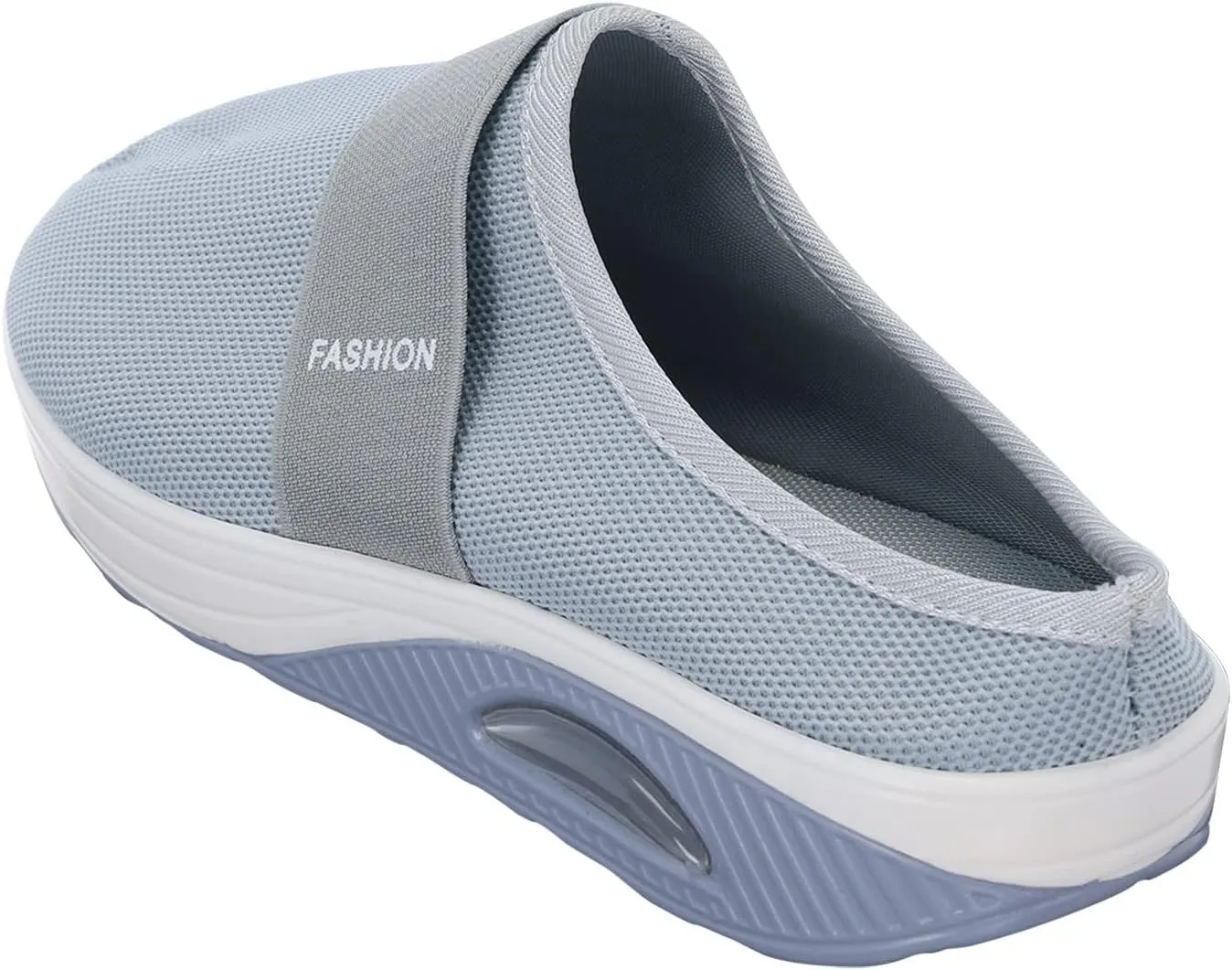 Women's Backless Slip on Mesh Sneakers Shoes Womens Running Shoes Comfortable Men Casual Dress Shoes Platform Sneakers Waterproof Tennis Shoe Cross Trainer Shoe