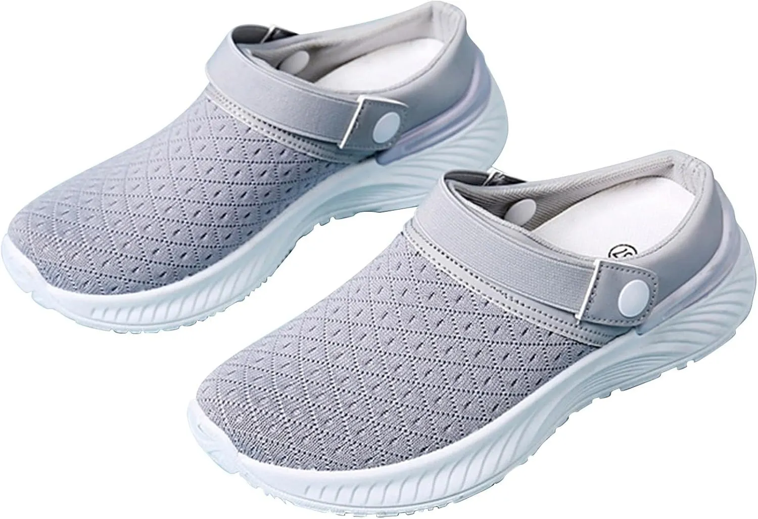 Womens Backless Sneakers Mesh Slip-on Mule Shoes Slip On Shoes Women Arch Support Men Casual Shoes Fashion Sneakers 2025 Waterproof Tennis Shoe Trainers Shoe