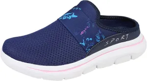 Womens Breathable Mesh Walking Mules Sneakers Mens Dress Shoes Arch Support Men Shoes Casual Dress Sneakers Slip On Tennis Shoe Loafers Casual Slip On