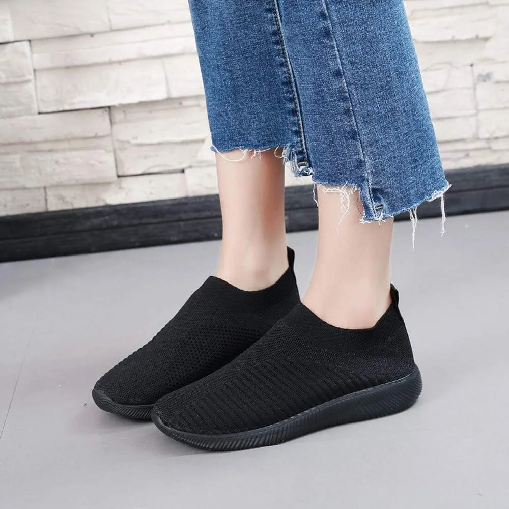 Women's Canvas Casual Shoes Dating Platform Slip-On High Top Sneakers Slip On Tennis Shoes Men Wide Toe Box Loafers Women Arch Support Sneakers for Women