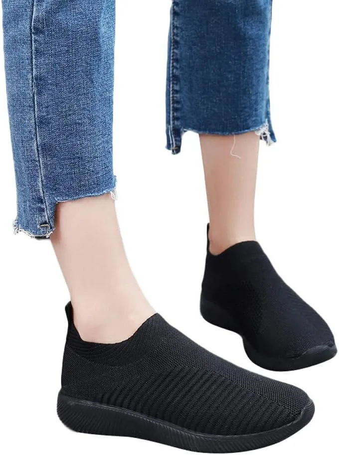 Women's Canvas Casual Shoes Dating Platform Slip-On High Top Sneakers Slip On Tennis Shoes Men Wide Toe Box Loafers Women Arch Support Sneakers for Women