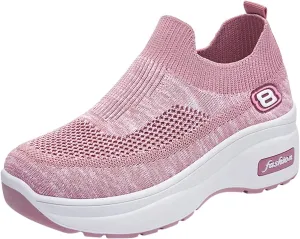 Womens Casual Sneakers Casual White Tennis Walking Shoes Casual Sneakers for Women Breathable Workout Shoes