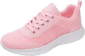 Women's Comfortable Walking Running Tennis Shoes Lace Up Mens Dress Shoes Breathable Women's Shoes Casual Chunky Sneakers Platform Tennis Shoe Trainers Shoe