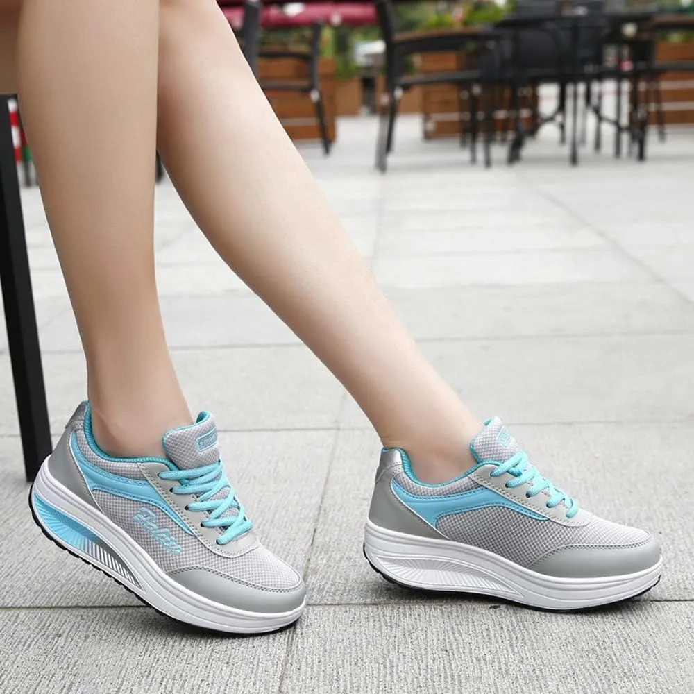 Women's Comfortable Working Shoes Non Slip Adjustable Breathable Casual Orthotic Lightweight Trainers Sneakers