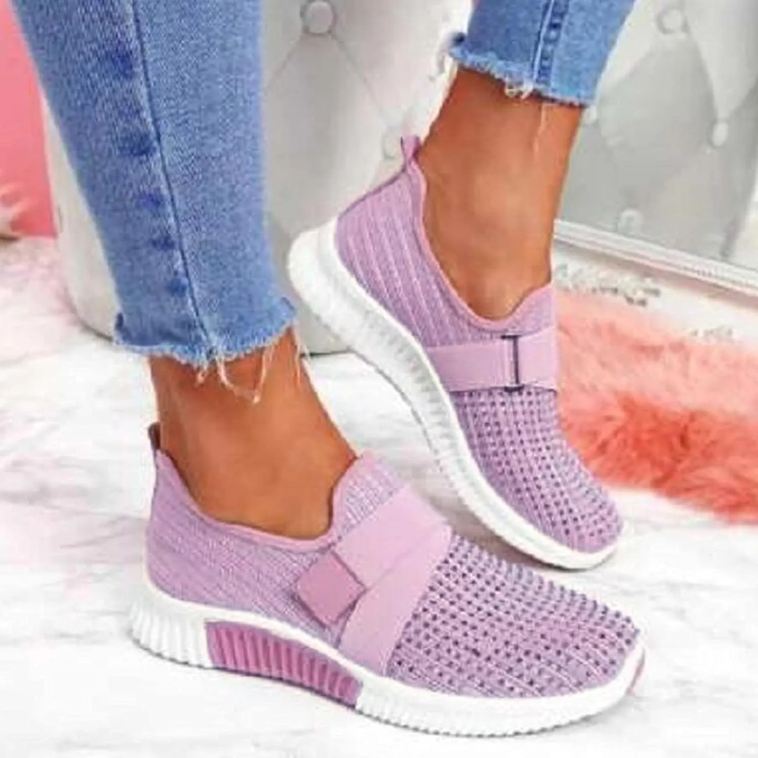 Women's Fashion Sneaker Lace Up Low Top Comfortable Walking Shoes Comfortable Walking Shoes Women Women Loafers Platform Women's Wide Width Sneakers