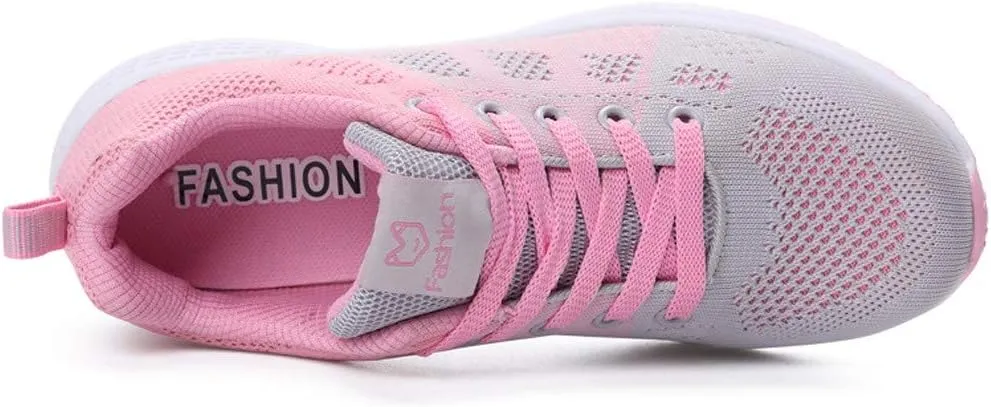 Women's Fashion Sneaker Lace Up Low Top Comfortable Walking Shoes Women Tennis Shoes Clearance Women's Navy Loafers High Top Platform Sneakers for Women