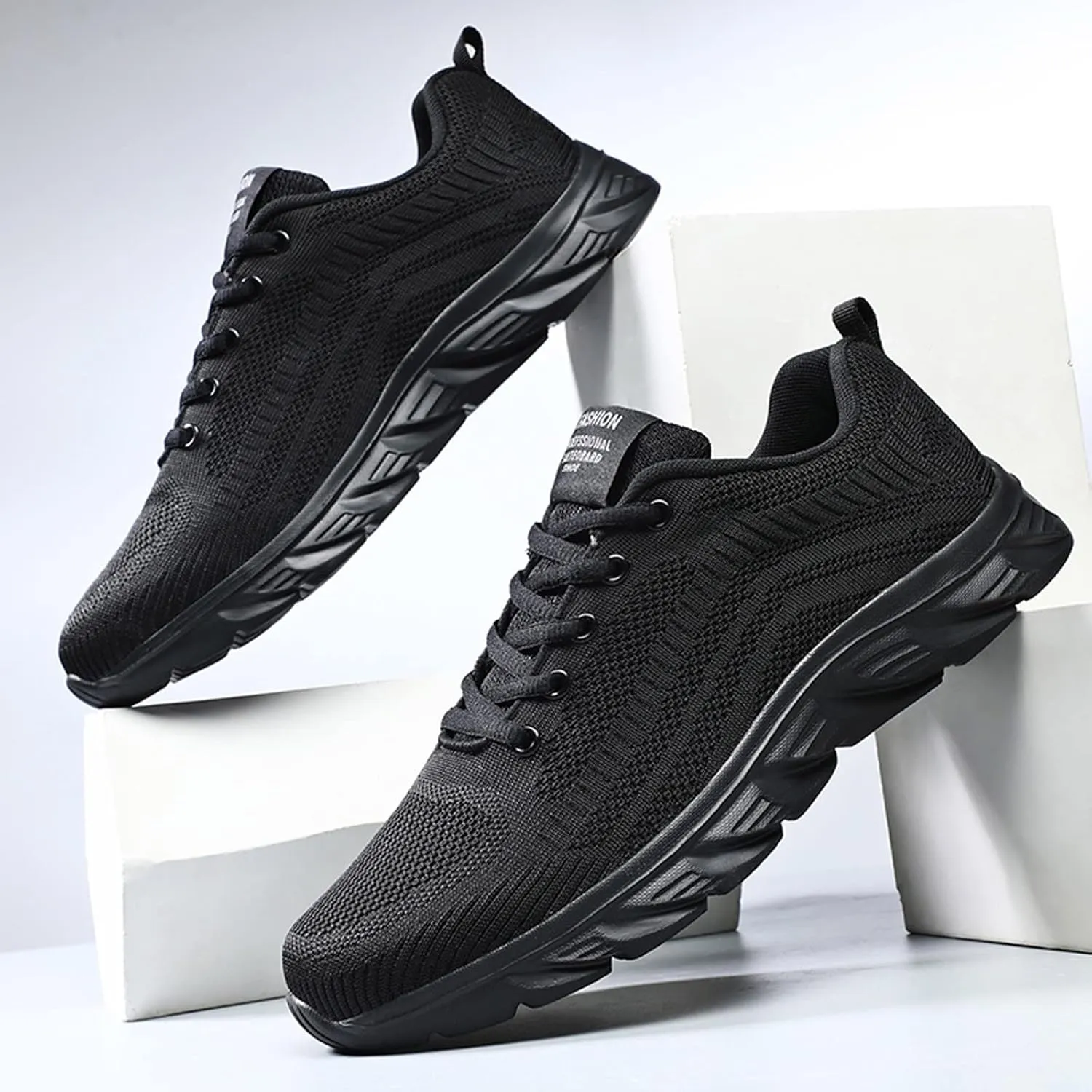 Women's Fashion Sneaker Mesh Slip On Black Non Slip Shoes for Women Comfortable Shoes Men Casual Casual Loafers for Women Men's White Sneakers
