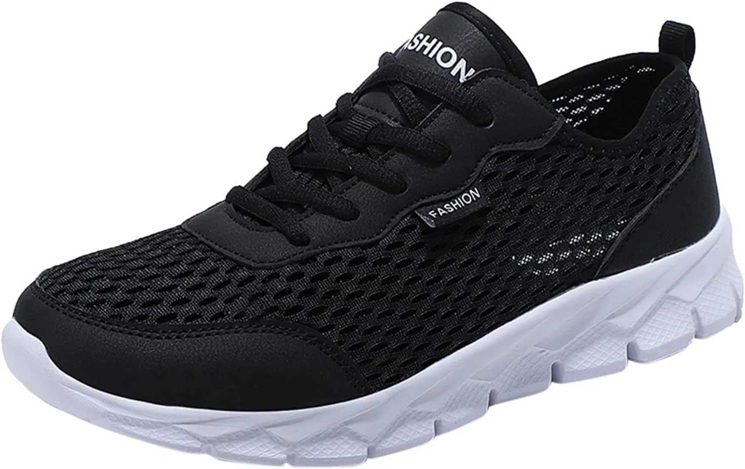 Women's Fashion Sneaker Mesh Slip On Black Non Slip Shoes for Women Comfortable Wide Tennis Shoes for Men Womens Comfortable Loafers White Sneakers for Men