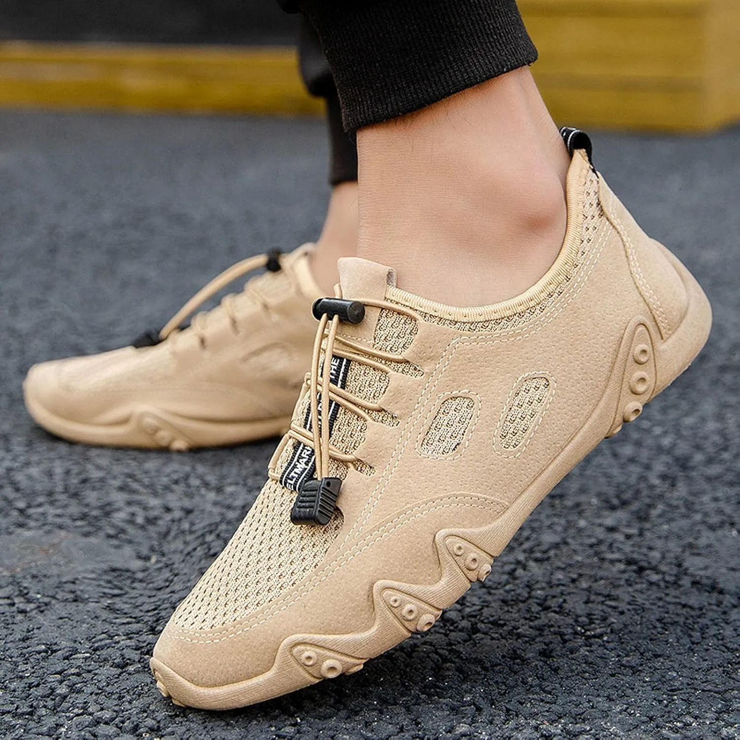 Women's Fashion Sneaker Non Slip Lace Up Comfort Women's Work or Walking Sneakers Running Shoes Womens White Loafers Womens Leather Sneakers