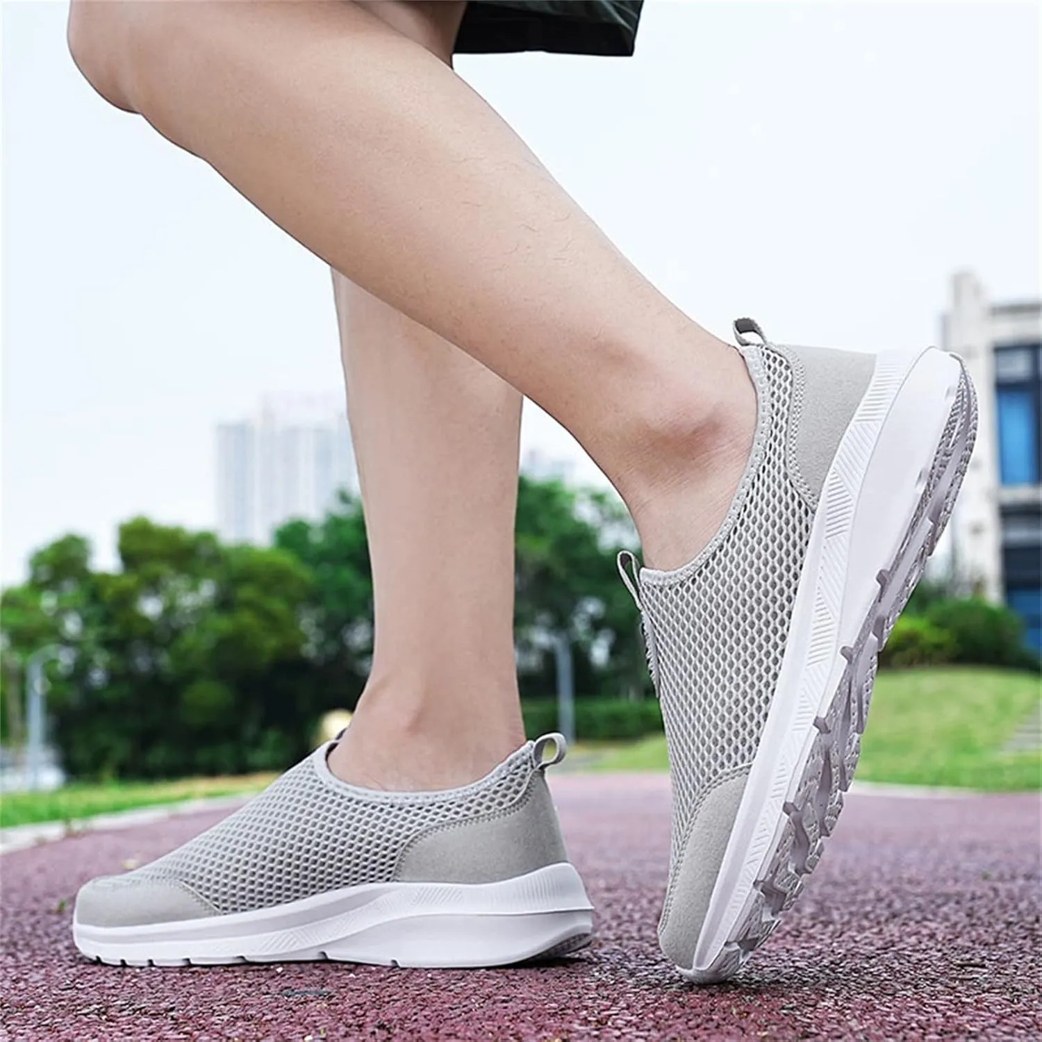 Women's Fashion Sneaker Non Slip Lace Up Comfort Women's Work or Walking Sneakers Running Shoes Womens White Loafers Womens Leather Sneakers