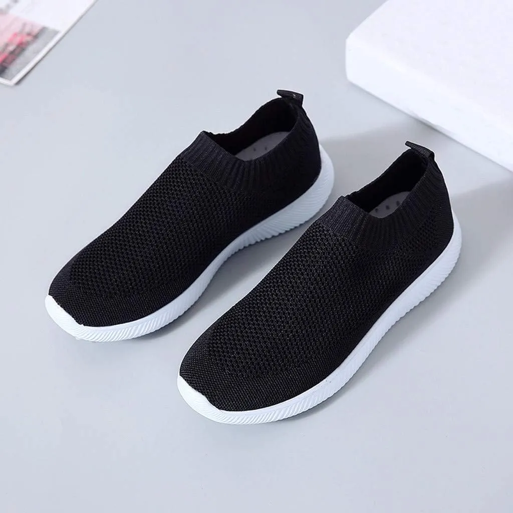 Women's Fashion Sneakers Lace Up Breathable Casual Waking Shoes Tennis Shoes Men Woman Loafers Shoes Slip On White Chunky Sneakers for Women