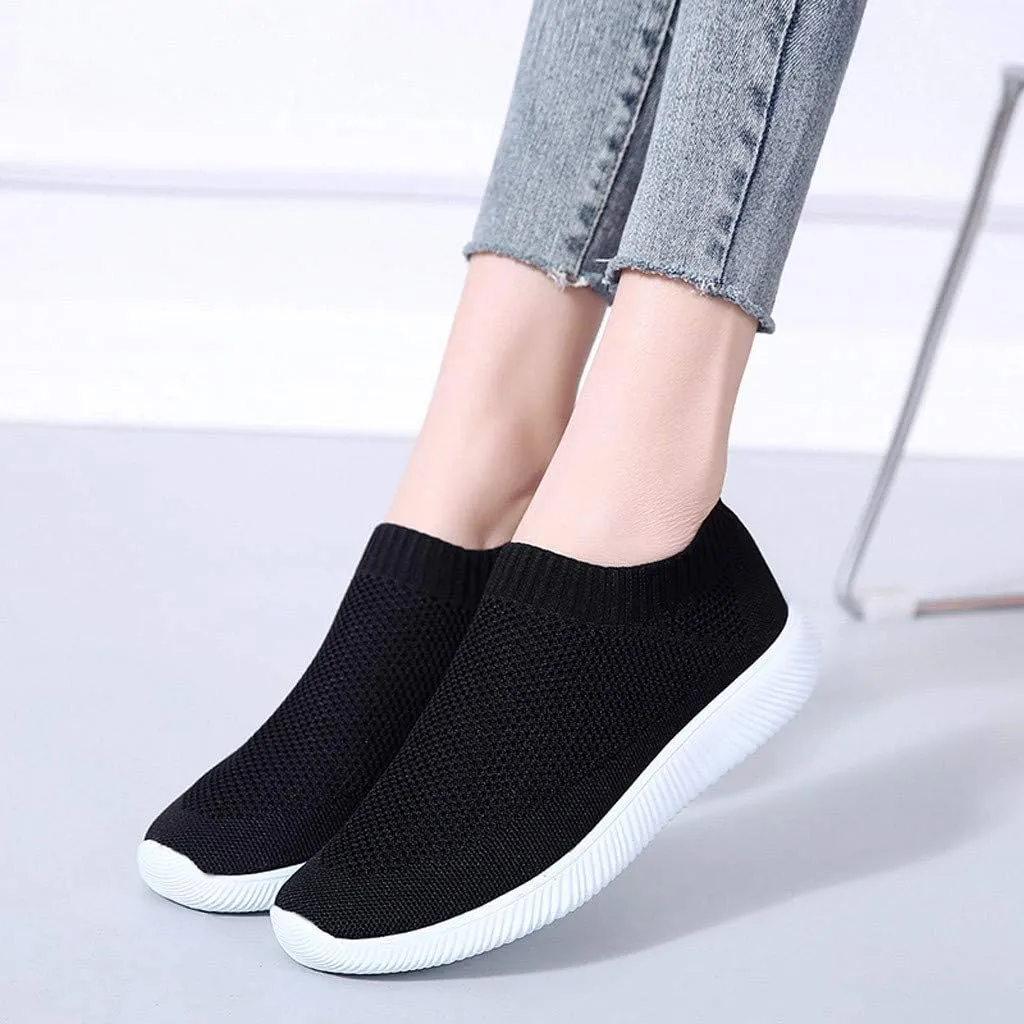 Women's Fashion Sneakers Lace Up Breathable Casual Waking Shoes Tennis Shoes Men Woman Loafers Shoes Slip On White Chunky Sneakers for Women