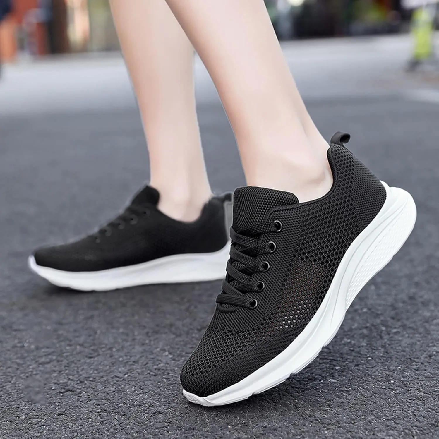 Women's Rhinestone Mesh Slip On Walking Shoes Fashion Breathable Mens Tennis Shoes Gym Casual Dress Shoes Women Shoes Sneakers Red Tennis Shoe Trainers Shoe