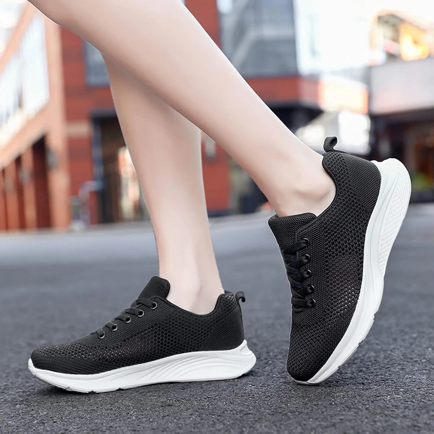 Women's Rhinestone Mesh Slip On Walking Shoes Fashion Breathable Mens Tennis Shoes Gym Casual Dress Shoes Women Shoes Sneakers Red Tennis Shoe Trainers Shoe