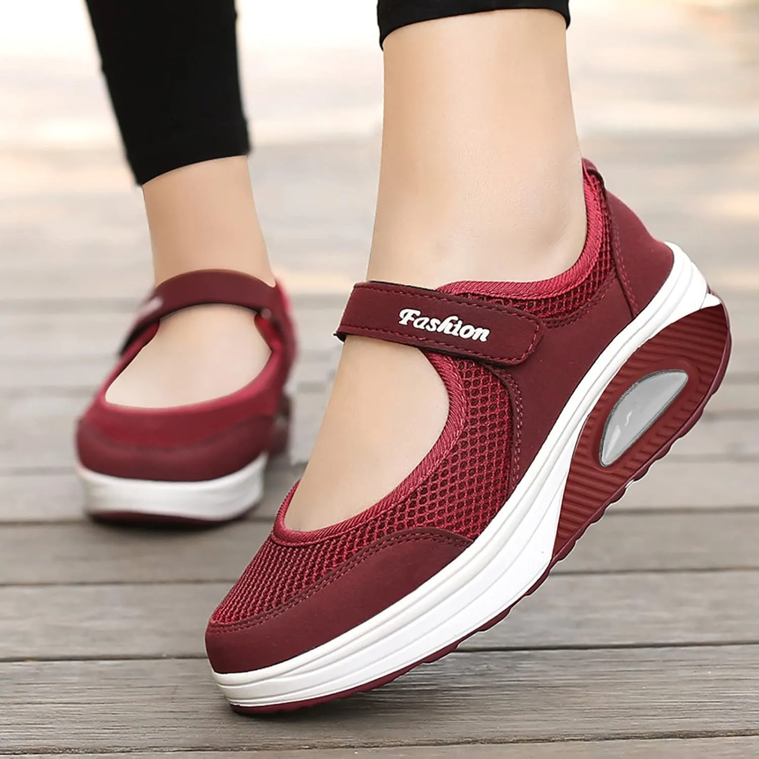 Womens Running Shoes Mesh Breathable Casual Black Shoes Black Platform Sneaker Men's Athletic Sneakers Lightweight Breathable Tennis Shoe Loafers Shoe