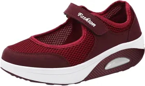 Womens Running Shoes Mesh Breathable Casual Black Shoes Black Platform Sneaker Men's Athletic Sneakers Lightweight Breathable Tennis Shoe Loafers Shoe