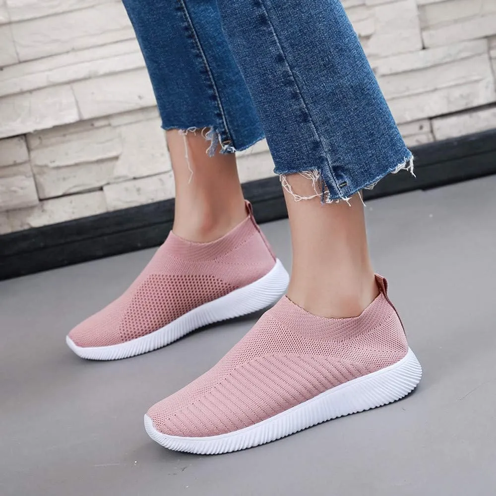 Womens Running Shoes Slip-on Walking Sneakers Womens Running Shoes Wide Width Shoes Dressy Casual Walking Sneakers Tennis Shoe Loafers Casual Slip On
