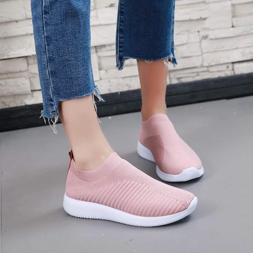 Womens Running Shoes Slip-on Walking Sneakers Womens Running Shoes Wide Width Shoes Dressy Casual Walking Sneakers Tennis Shoe Loafers Casual Slip On