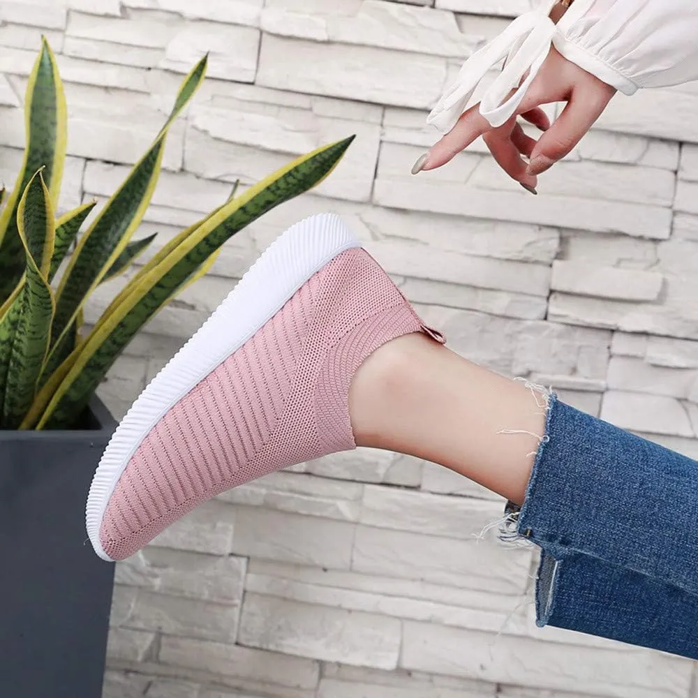 Womens Running Shoes Slip-on Walking Sneakers Womens Running Shoes Wide Width Shoes Dressy Casual Walking Sneakers Tennis Shoe Loafers Casual Slip On