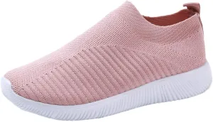 Womens Running Shoes Slip-on Walking Sneakers Womens Running Shoes Wide Width Shoes Dressy Casual Walking Sneakers Tennis Shoe Loafers Casual Slip On