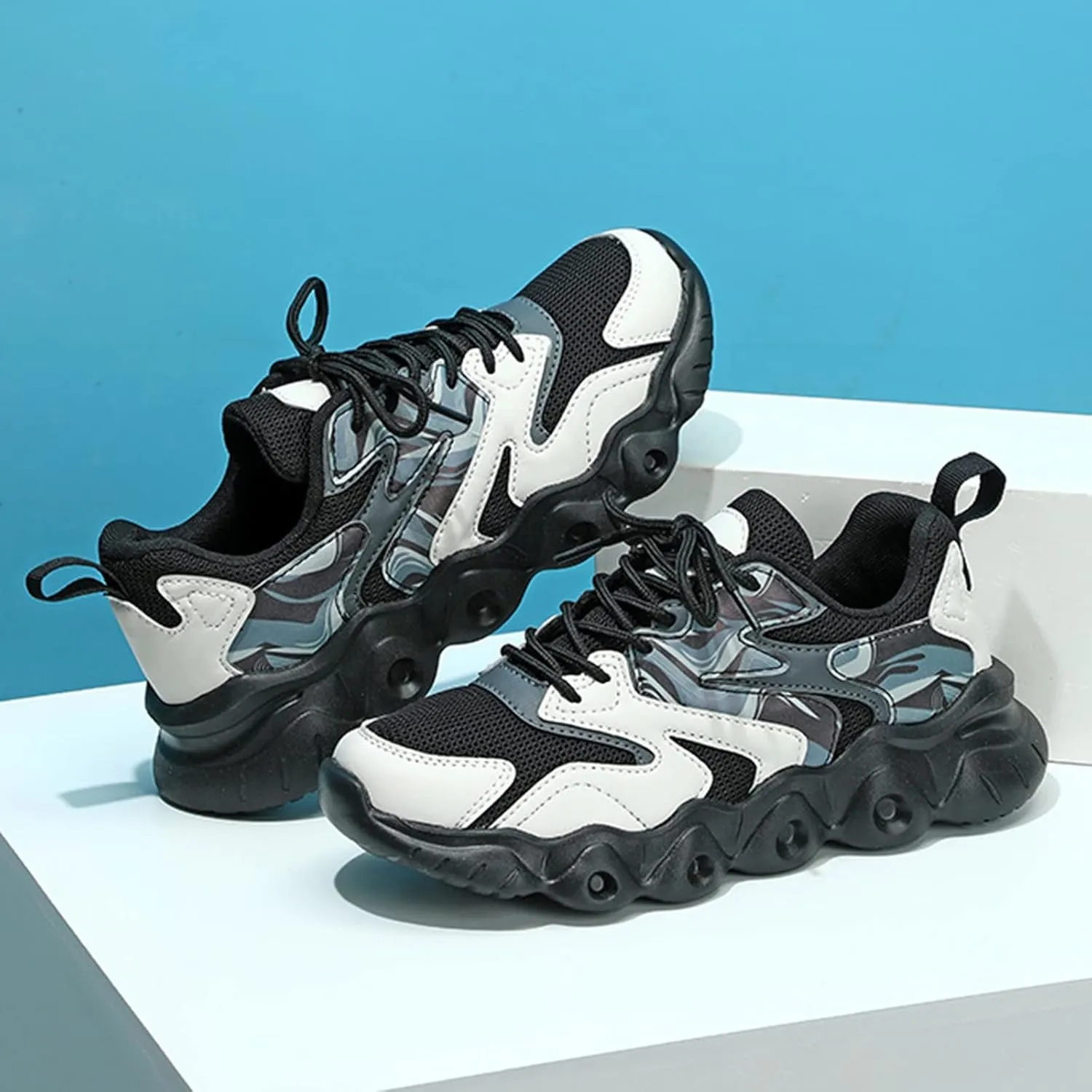 Womens Shoes Casual Sneakers Comfy Shoes Women Dressy Cute Trendy Black Shoes for Women 2023 Wedge Sneakers for Women White Zapatos para Mujer Comodos De Fiesta