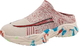 Women's Slip-On Orthopedic Arch Support Backless Mens Running Shoes Wide Men Casual Shoes Platform Sneakers Platform Tennis Shoe Loafers Dress Shoe