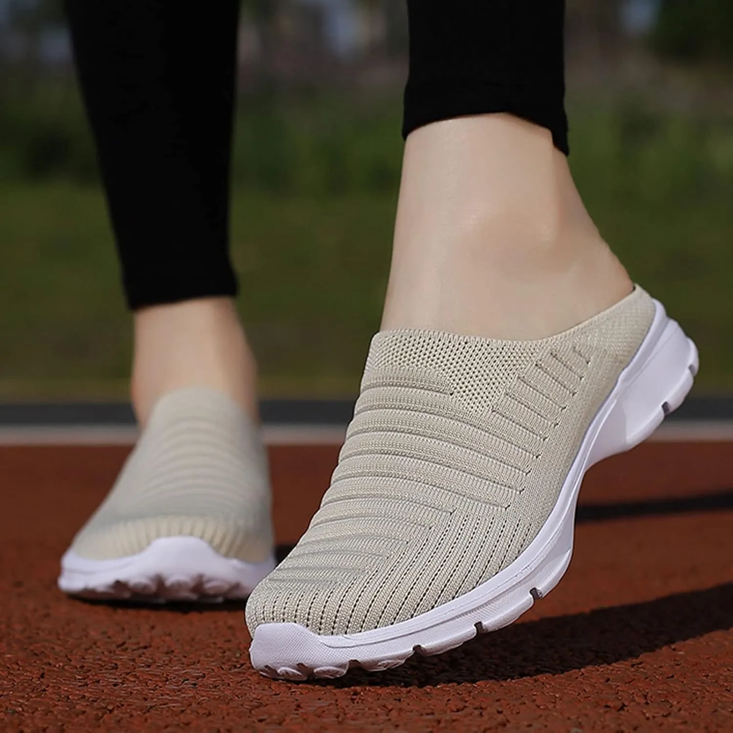 Women's Slip-On Orthopedic Arch Support Backless Running Shoes for Men Walking Dress Casual Shoes Walking Sneakers Waterproof Tennis Shoe Loafers Dress Shoe