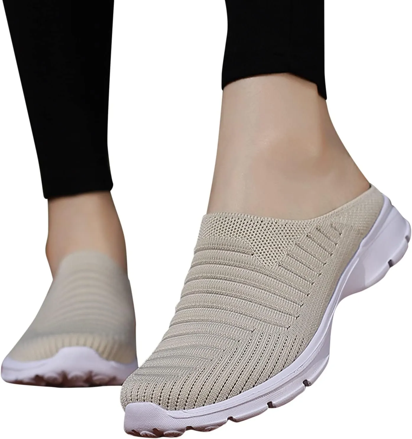 Women's Slip-On Orthopedic Arch Support Backless Running Shoes for Men Walking Dress Casual Shoes Walking Sneakers Waterproof Tennis Shoe Loafers Dress Shoe