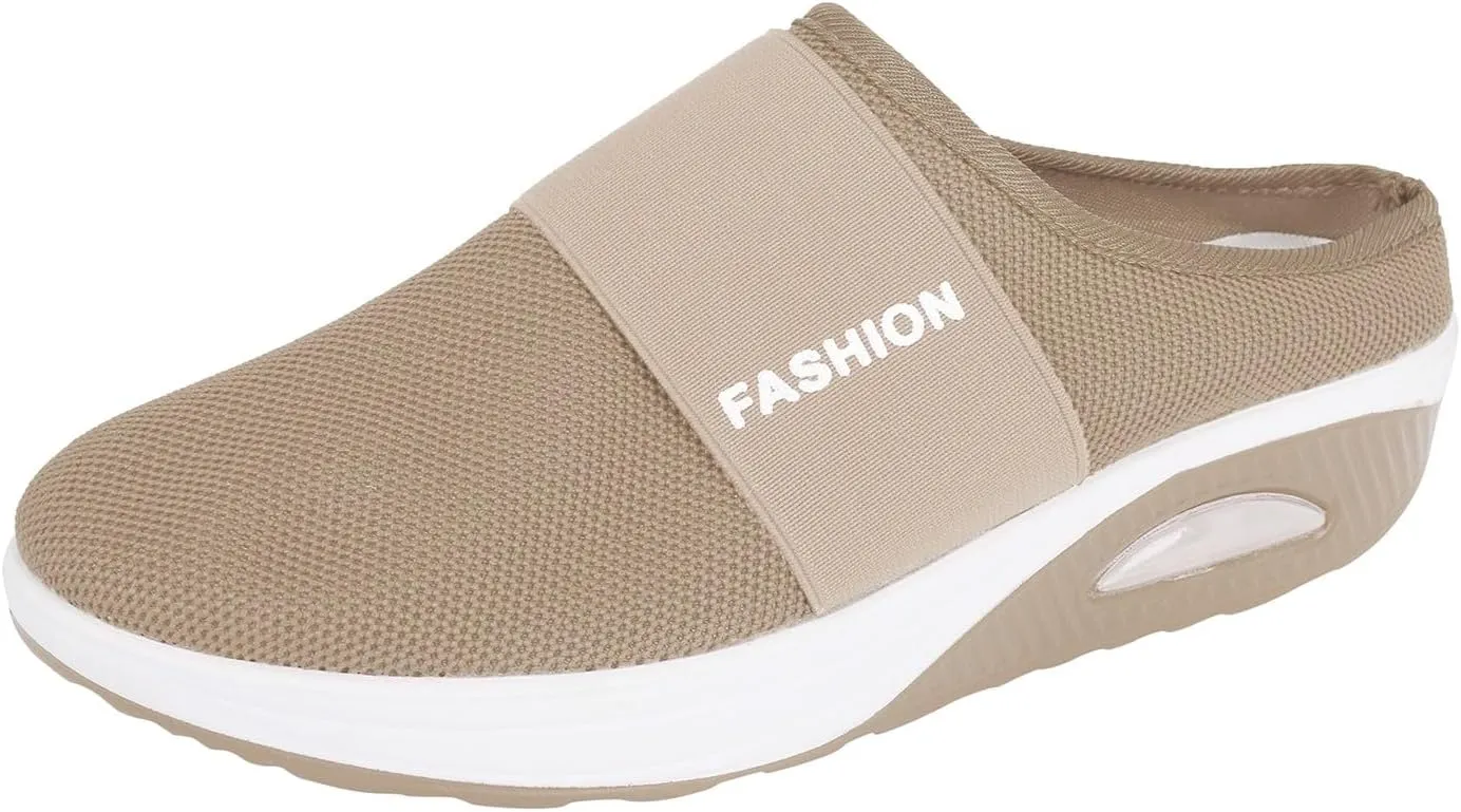 Women's Slip-On Orthopedic Arch Support Backless Running Shoes for Men Winter Shoes Casual Black Platform Sneaker White Tennis Shoe Loafers Dress Shoe