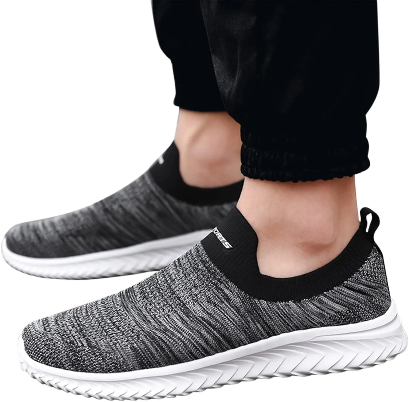 Women's Slip on Shoes Canvas Sneakers Loafers Non Slip Mens Dress Shoes Fashion Women's Shoes Casual Slip On Sneakers Tennis Shoe White Loafers