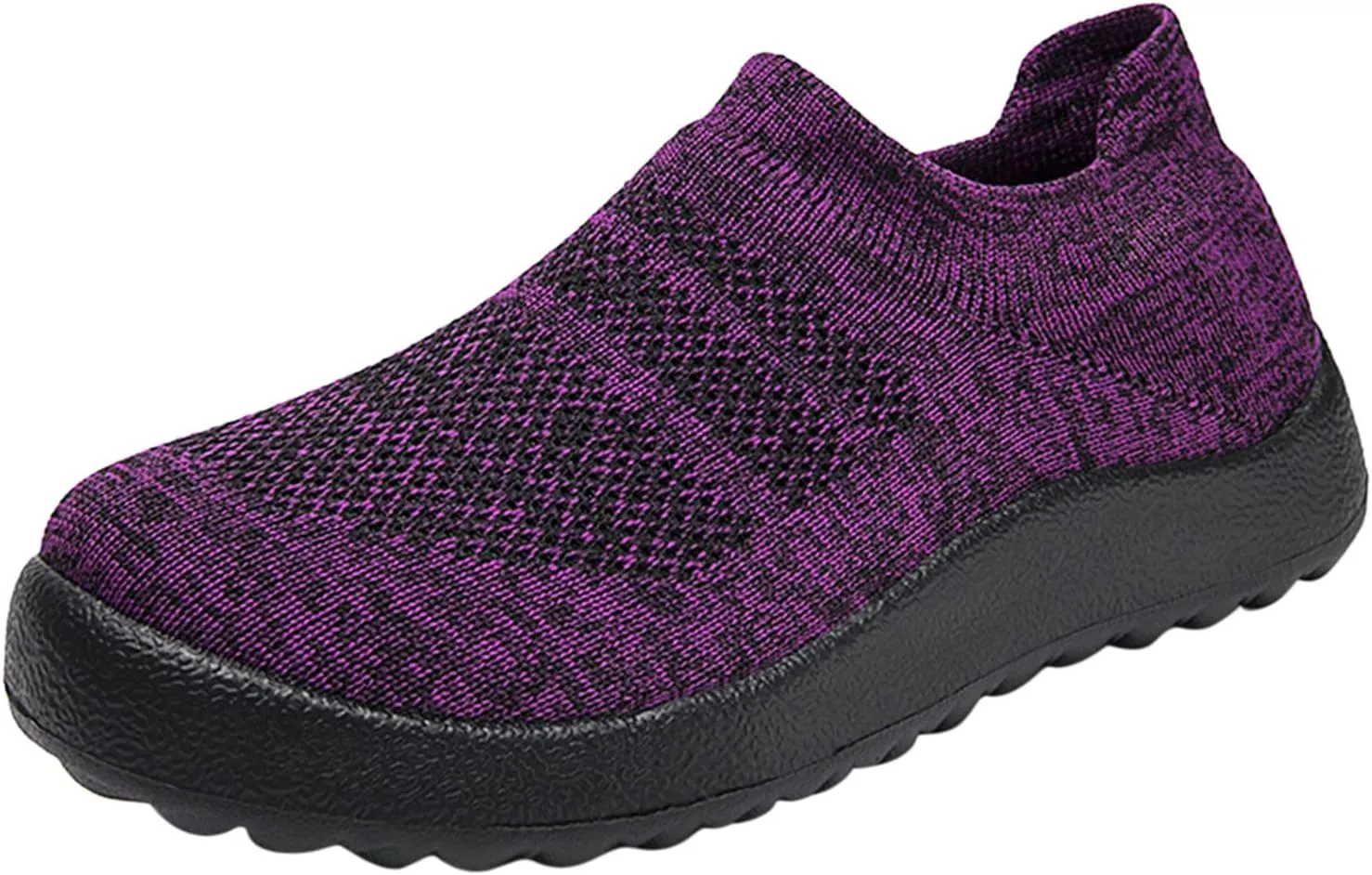 Women's Slip On Sneakers Lightweight Breathable Running Shoes for Men Arch Support Ladies Shoes Casual White Platform Sneakers Waterproof Tennis Shoe Loafers Shoe