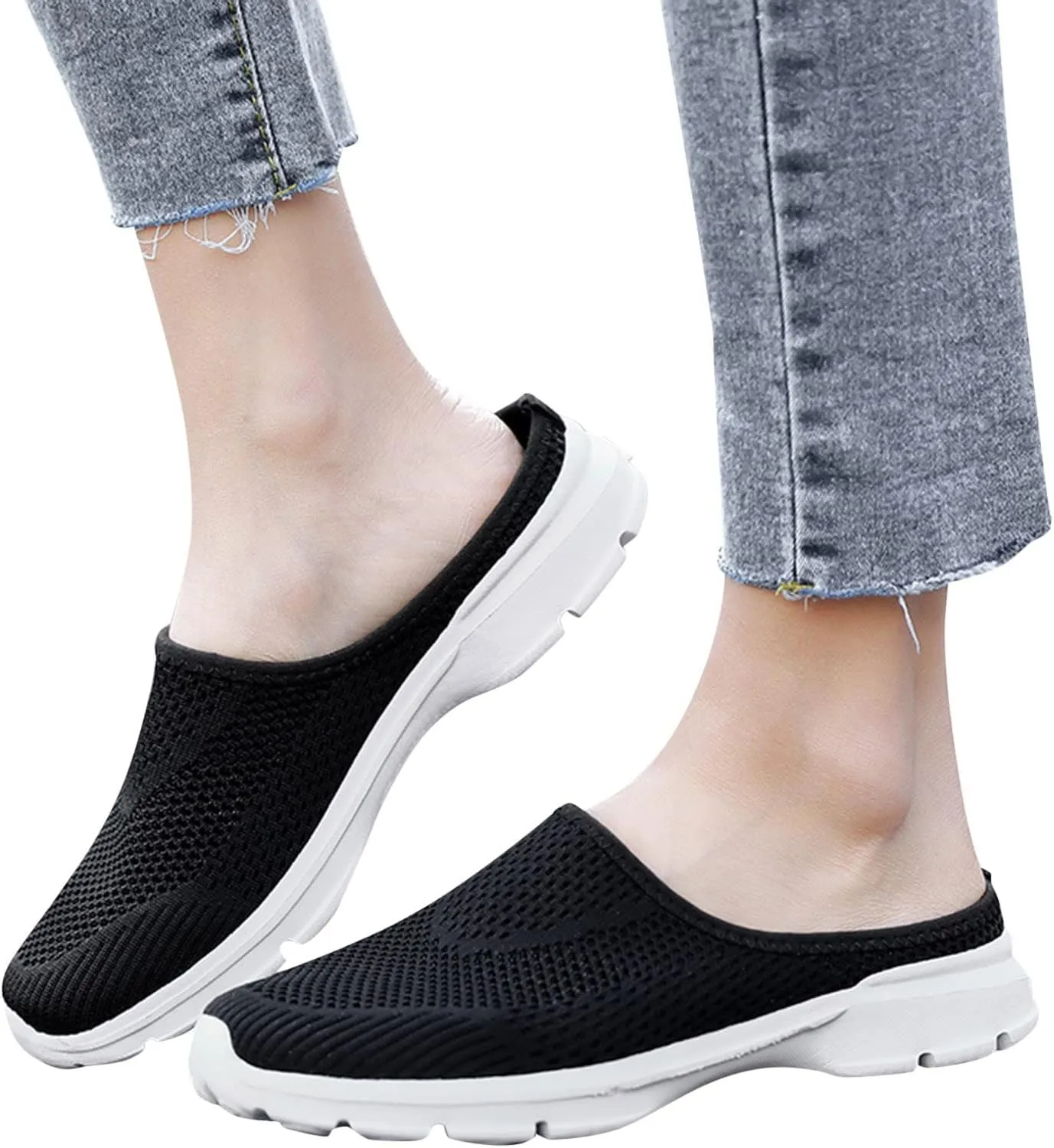 Women's Slip On Trainers, Casual Work Running Sneakers Orthopedic Shoes for Women Summer Sport Breathable Shoe