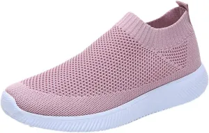 Womens Slip on Walking Shoes Comfort Lightweight Womens Running Shoes Comfortable Casual Shoes for Fall Casual Sneakers Waterproof Tennis Shoe Trainers Shoe