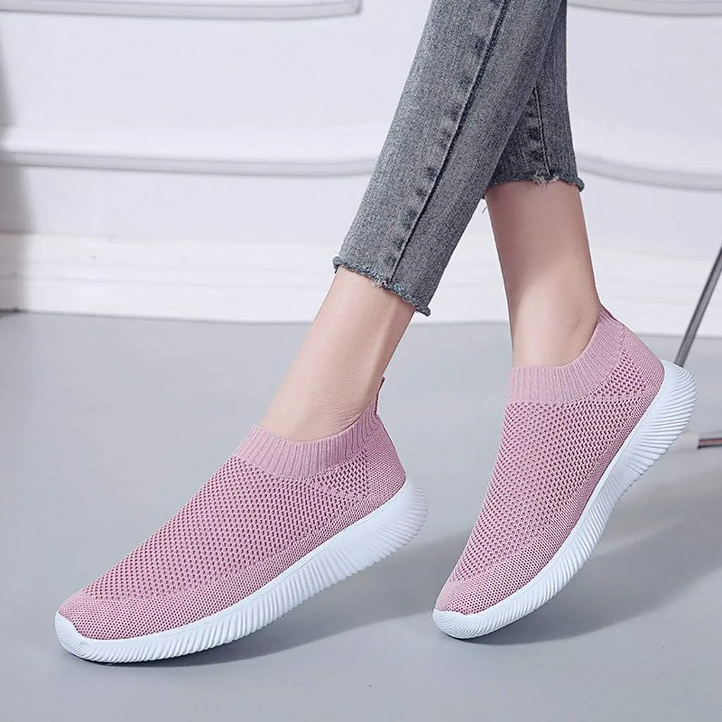 Womens Slip on Walking Shoes Comfort Lightweight Womens Running Shoes Comfortable Casual Shoes for Fall Casual Sneakers Waterproof Tennis Shoe Trainers Shoe