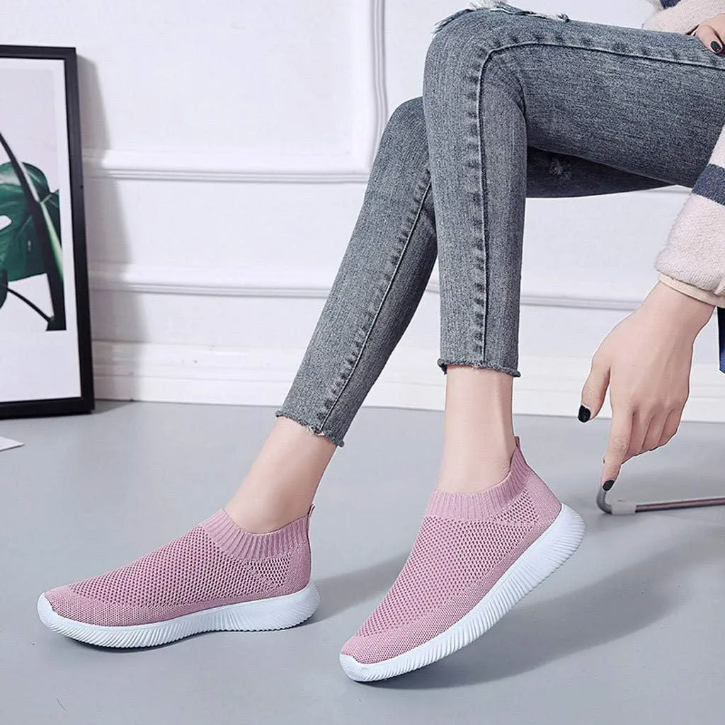 Womens Slip on Walking Shoes Comfort Lightweight Womens Running Shoes Comfortable Casual Shoes for Fall Casual Sneakers Waterproof Tennis Shoe Trainers Shoe