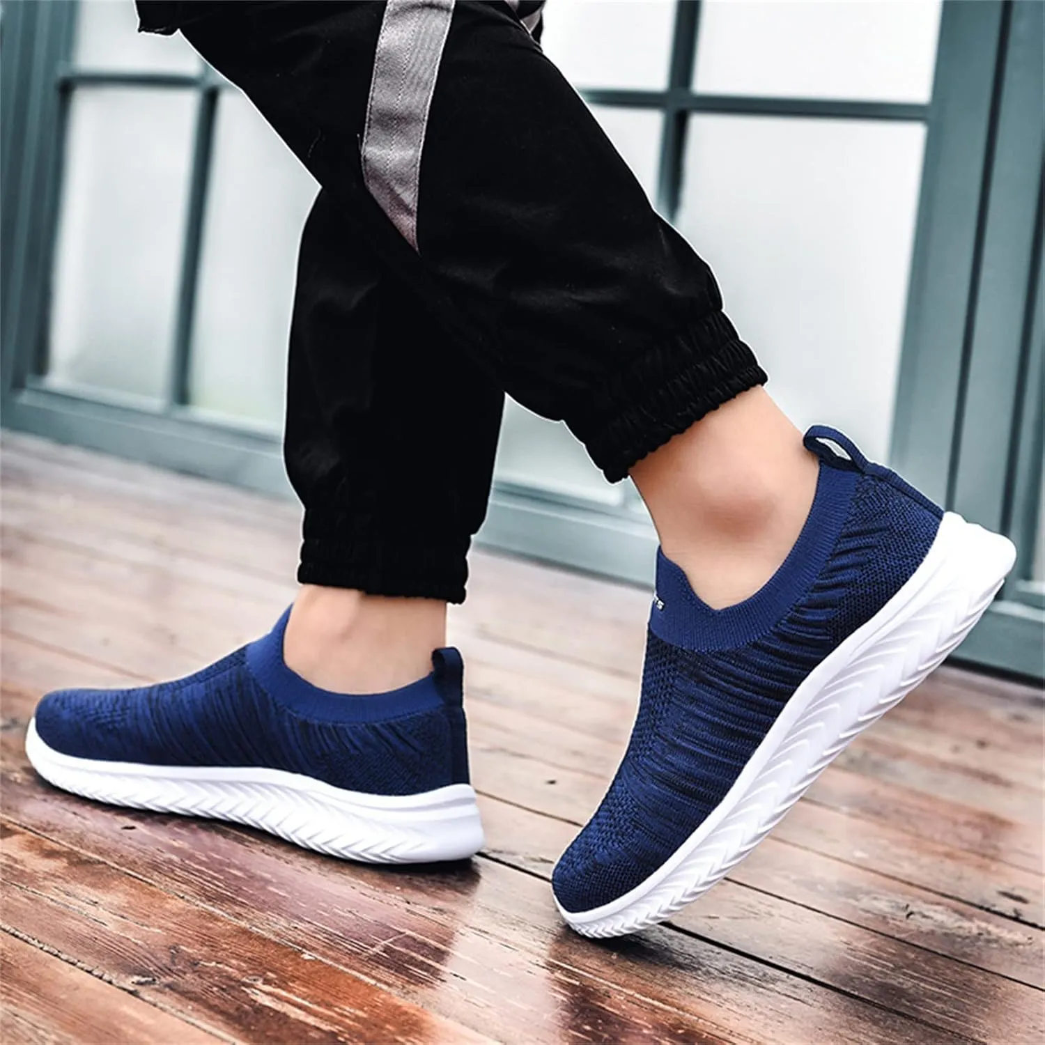 Womens Slip On Walking Shoes Non Slip Running Shoes Mens Casual Shoes High Top Business Casual Shoes Shoes Sneakers Red Tennis Shoe Trainers Shoe
