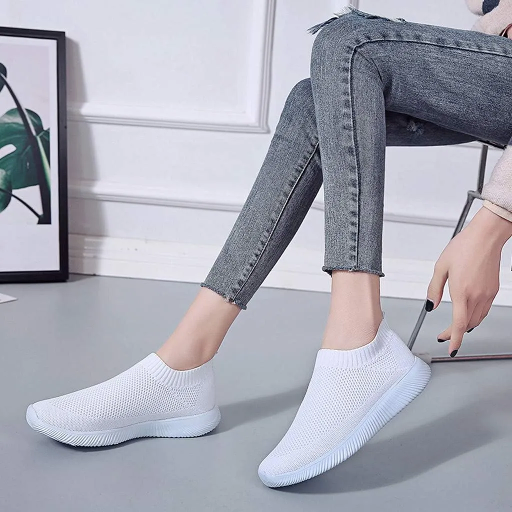 Womens Slip On Walking Shoes Non Slip Running Shoes Mens Running Shoes Walking Men's Casual Dress Shoes Walking Sneakers Slip On Tennis Shoe Casual Loafers