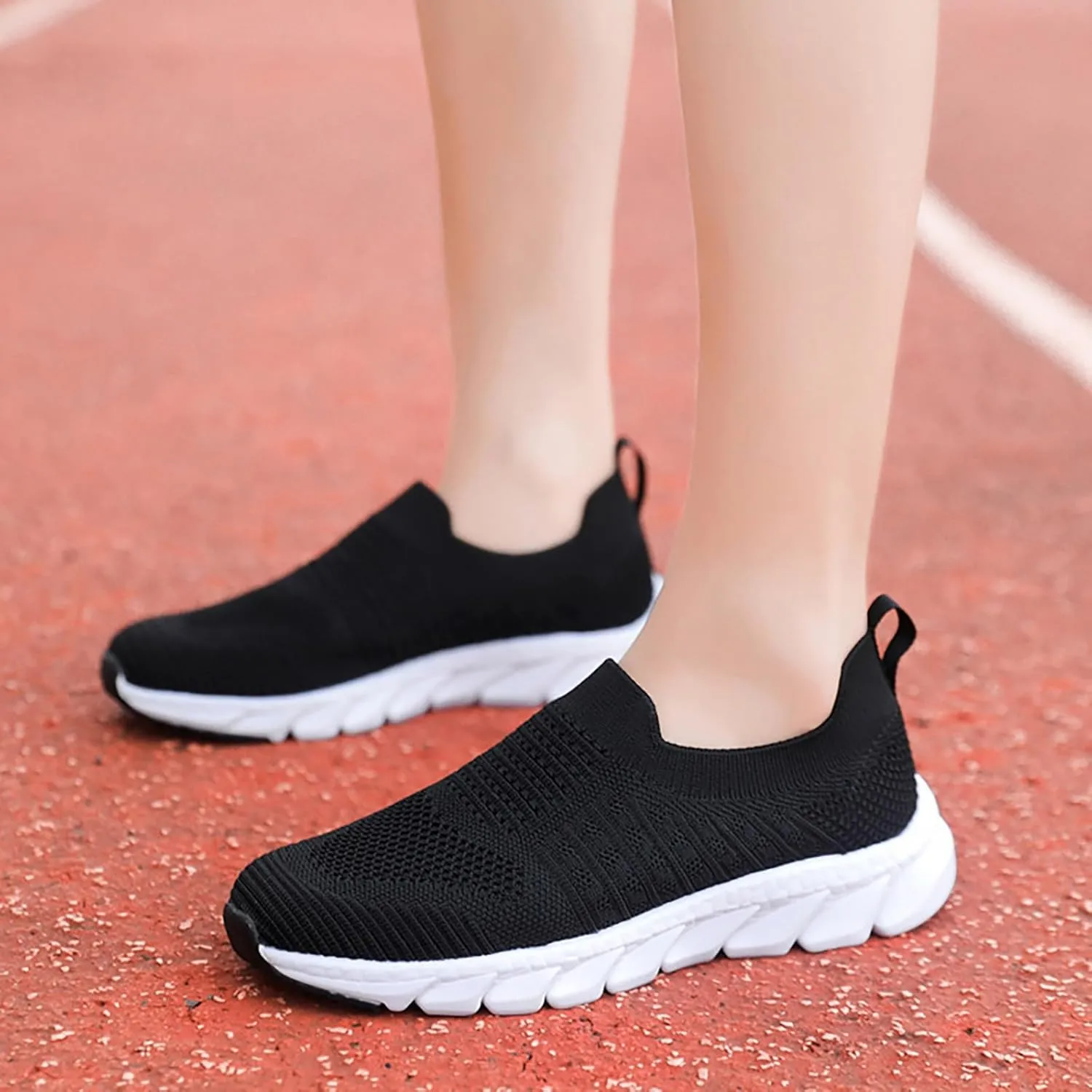 Women's Slip On Walking Shoes Running Comfortable Tennis Shoes Men Slip On Casual Dress Shoes Shoes Sneakers Steel Toe Tennis Shoe Trainers Shoe