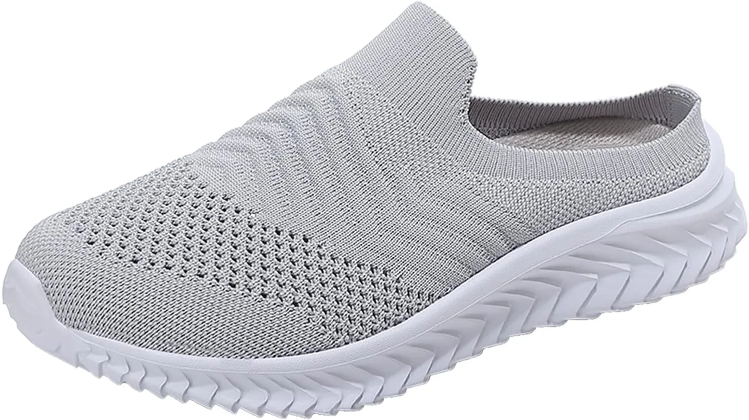 Womens Summer Breathable Mesh Slippers Non Slip Work Shoes Women Lether Casual Tennis Shoes Casual Sneakers Steel Toe Tennis Shoe White Loafers