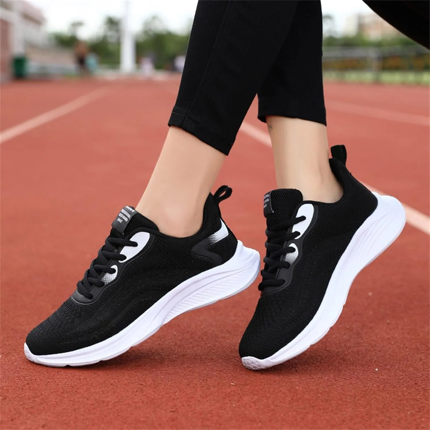 Womens Trainers Athletic Running Orthopedic Shoes Sport Walking Sneakers Tennis Lace Up Lightweight