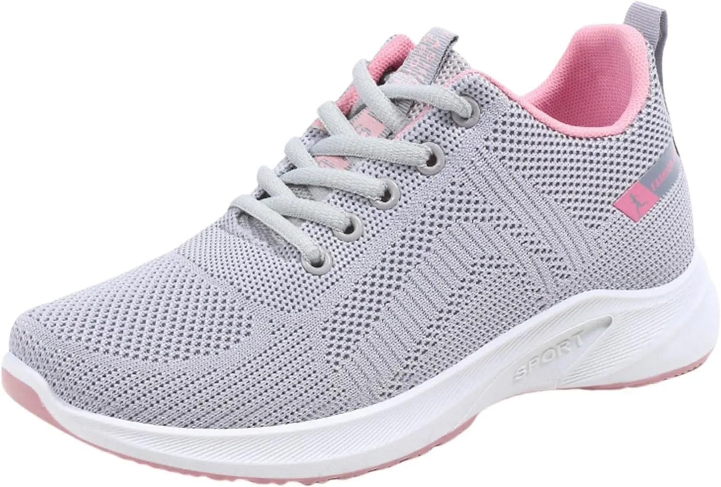 Womens Trainers Shoes Slip On Ladies Walking Running Sneakers Gym Comfortable Tennis Lightweight Casual Sport Shoe