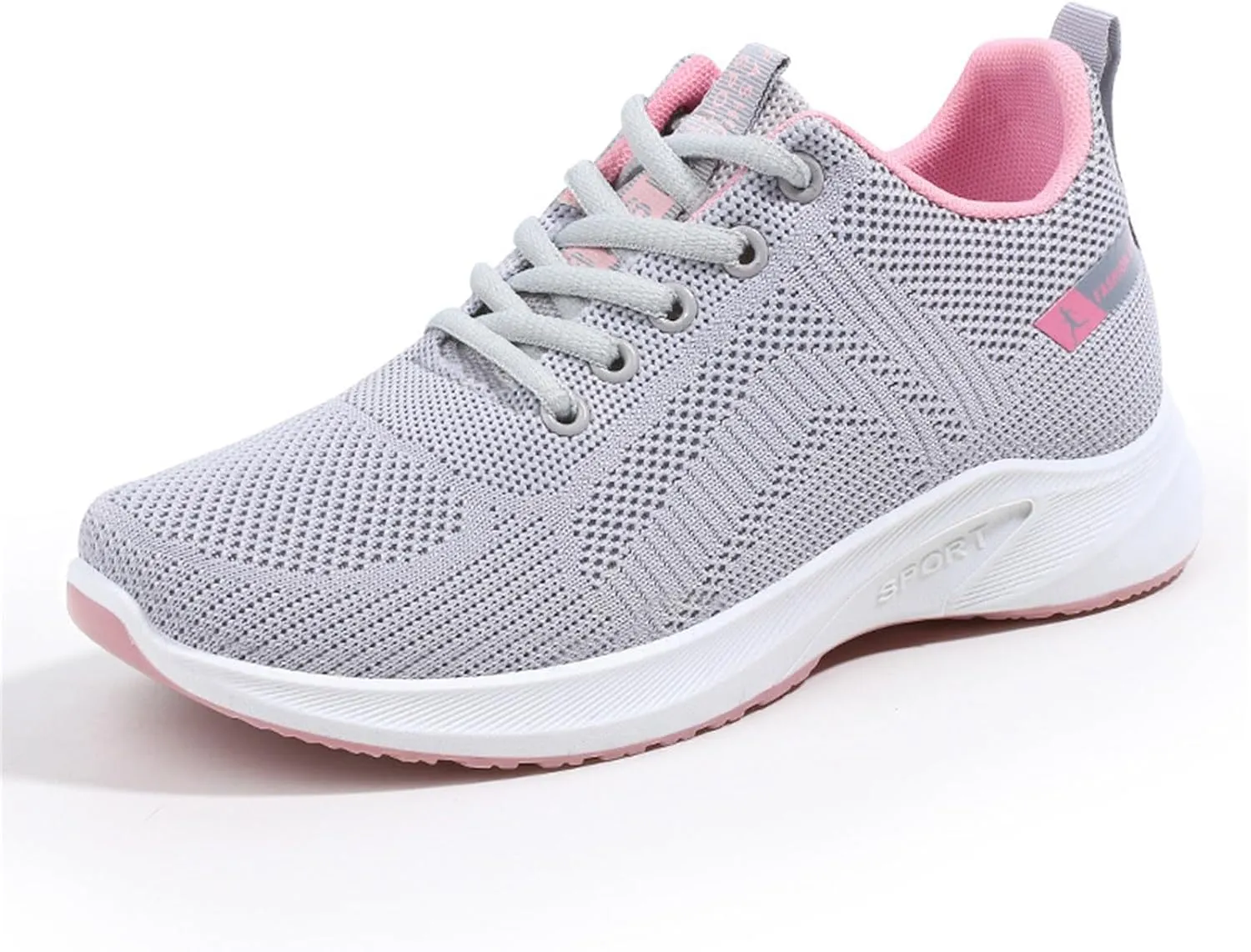 Womens Trainers Shoes Slip On Ladies Walking Running Sneakers Gym Comfortable Tennis Lightweight Casual Sport Shoe