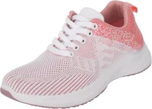 Womens Trainers Wide Fit Breathable Mesh Orthopedic Sneakers Arch Support Lightweight Slip on Gym Athletic Running Shoe