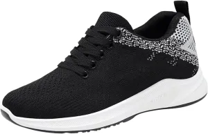 Womens Trainers Wide Fit Breathable Mesh Orthopedic Sneakers Arch Support Lightweight Slip on Gym Athletic Running Shoe