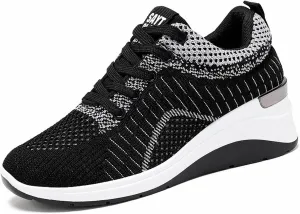 Women's Walking Shoes Mesh Breathable Lightweight Casual Sneakers for Work Gym Running Slip-On Training Shoes Women